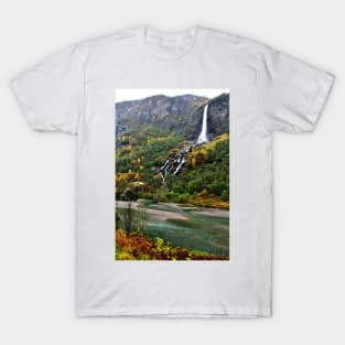 Flamsdalen Valley Flam Norway Scandinavia T-Shirt